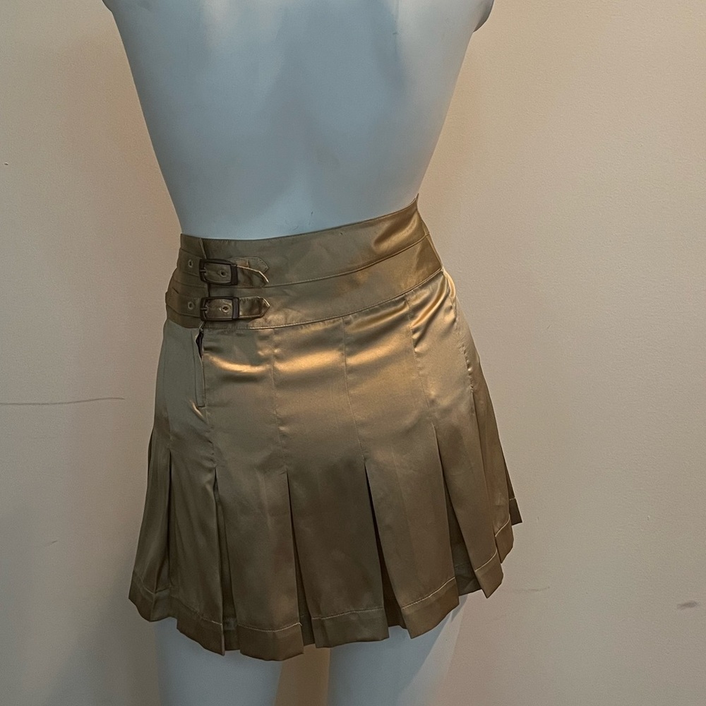 Joie Silk Pleated Miniskirt, size 4 - Picture 3 of 6